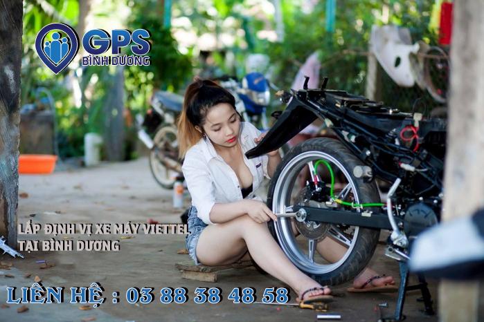 lắp đinh vị xe máy viettel tại bình dương