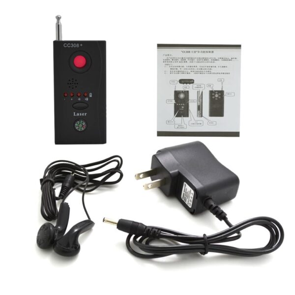 Máy dò thiết bị định vị CC308, Camera  camera quan sát, GPS, Nghe trộm bằng sóng wifi, sóng điện thoại